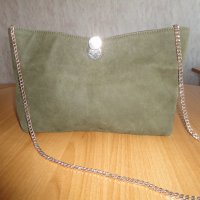 ZARA/нова/естествена кожа/дамска чанта, снимка 2 - Чанти - 37012125