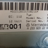 CD Плеър Mercedes W203 A 203 820 22 86 , снимка 3 - Части - 35215384