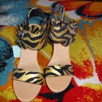 Дамски тигрови сандали, снимка 3 - Сандали - 33754114