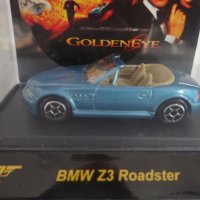 Метална количка BMW Z3 ROADSTER JAMES BOND 007 1:72, снимка 2 - Колекции - 38130716