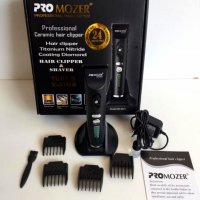 Pro Mozer 9821 Професионална машинка за подстригване коса брада тяло, снимка 2 - Машинки за подстригване - 29524910