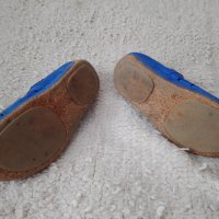 Страхотен син цвят обувки естествена кожа , снимка 7 - Дамски ежедневни обувки - 37096909