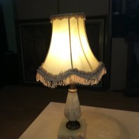 мрамор мед/месинг-антик лампа от франция 1702211035, снимка 10 - Колекции - 31846773