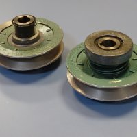 Вариаторни шайби комплект Berges F100B/R100B variable speed pulley Ф120/Ф19, снимка 1 - Резервни части за машини - 42365133