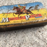 стара метална табакера, кутия за тютюн /цигари/ - GERMANY , снимка 2 - Антикварни и старинни предмети - 38654008