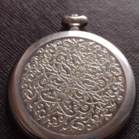 Каса корпус за джобен часовник стар рядък орнаментика за КОЛЕКЦИЯ ЧАСТИ 21992, снимка 2 - Антикварни и старинни предмети - 44774914