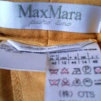 НОВ Панталон Max Mara, 100% лен, размер IT 46 D 42, снимка 4 - Панталони - 35039382