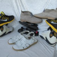 НОВИ мъжки сандали,100% естествена кожа- чехли, джапанки, сандали, мъжки летни обувки-N- 40 - 41, снимка 17 - Мъжки сандали - 37682180