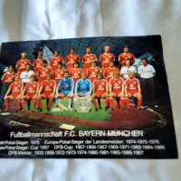 Байерн Мюнхен 1987-88 футболни картички едната с подписи, снимка 1 - Футбол - 29431490