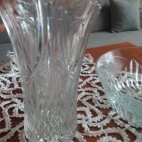 Комплект от ваза и купа от 70-те +подарък , снимка 8 - Вази - 44291383