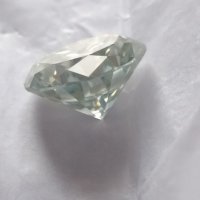 Уникален Топ Фенси бял Диамант Мойсанит Diamond Moissanite 5 карат, снимка 3 - Пръстени - 35350319