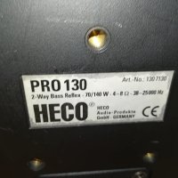 heco-heco pro130 germany-тонколона 1бр-внос швеция-23х16х16см, снимка 6 - Тонколони - 29086042