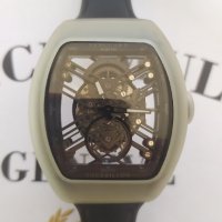 Уникален часовник Franck Muller Vanguard Carbon механичен клас 6А+, снимка 18 - Мъжки - 30281718
