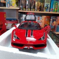 Burago Ferarri 458 Speciale 18-16903, снимка 1 - Колекции - 30244615