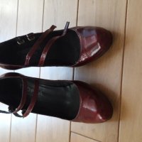 Обувки в цвят бордо, снимка 1 - Дамски елегантни обувки - 29422652
