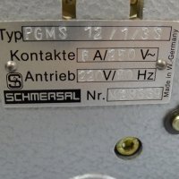 електромеханичен програматор Schmersal PGMS 12/1/3S, снимка 5 - Резервни части за машини - 37672925