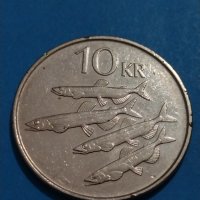 Монета 1996 година Исландия- 75771, снимка 1 - Нумизматика и бонистика - 30386432