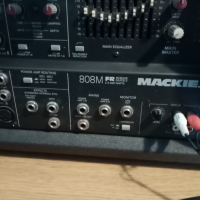 Power mixer MACKIE M808 FR 2х600 W. Made in USA оригинален. , снимка 6 - Други - 36421760