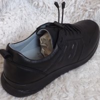Обувки, черни, естествена кожа, код 597/ББ1/75, снимка 6 - Спортно елегантни обувки - 37448447