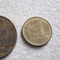 Монети . Парагвай.  1 , 50 , 100 ,500  гуарани. 4 бройки, снимка 5 - Нумизматика и бонистика - 42618001