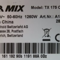 На части кафемашина TUR MIX Model TX 175 CitiZ, снимка 1 - Кафемашини - 39038395