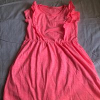 H&M Розова рокля за момиче, снимка 1 - Детски рокли и поли - 31456706