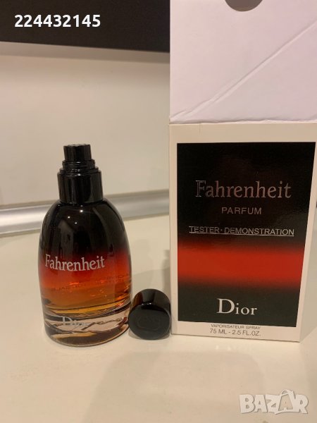Dior Fahrenheit Parfum EDP 75ml Tester , снимка 1