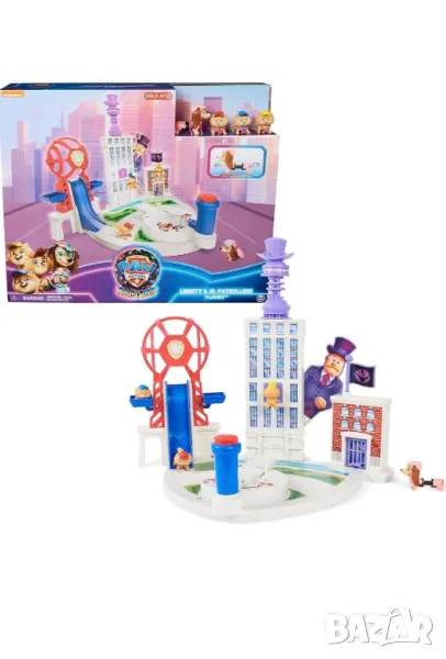 Намаление! Spin Master Paw Patrol /Пес Патрул - The Movie игрален комплект кула Либърти и Помс, снимка 1