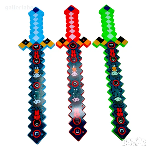  Меч Игра на калмари с звук и светлини (Squid Game), снимка 1