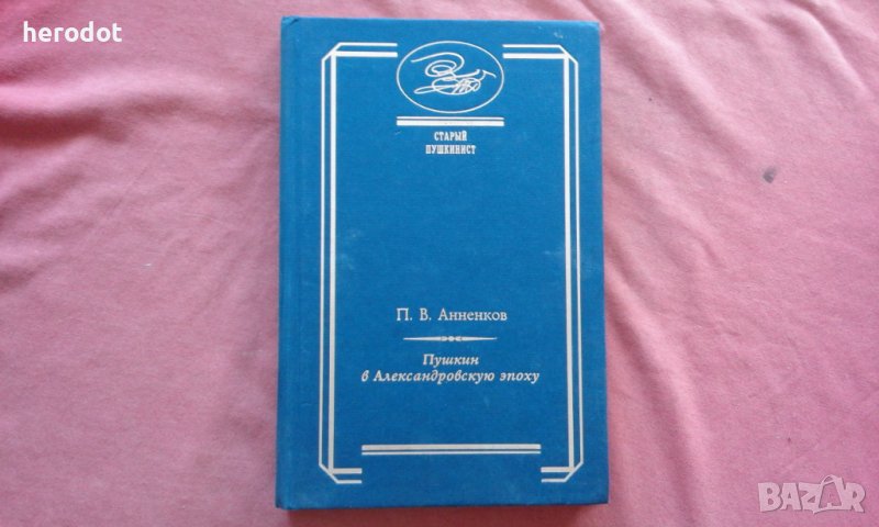 Пушкин в Александровскую эпоху - П.В. Анненков, снимка 1