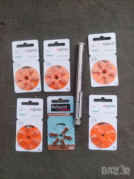 Продавам powerone p312 accu pen charger и батерии  за слухов апарат, снимка 1
