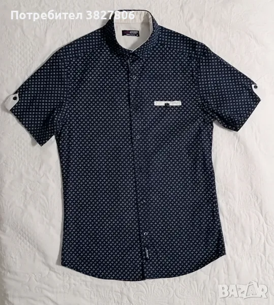 Мъжка спортно елегантна риза, снимка 1