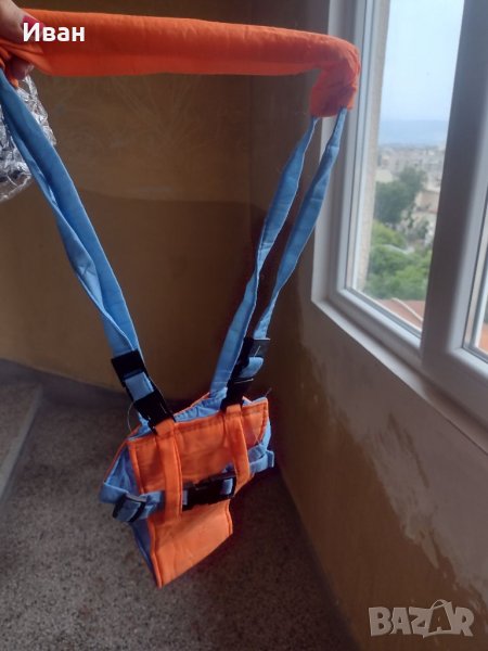 Колан за прохождане+плюшени играчки ви , снимка 1