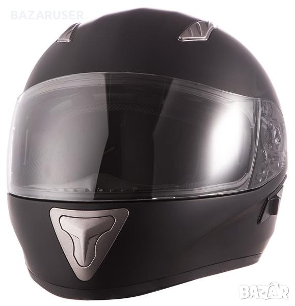 Каска за мотоциклет RIDERO интегрален черен размер XS,S,M,XL/Гаранция 12 месеца/, снимка 1