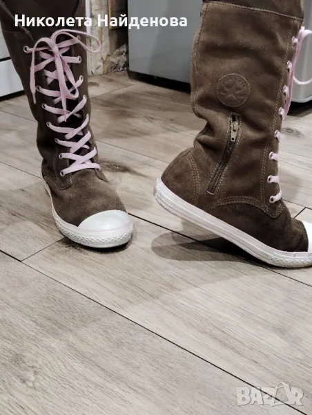 Дамски оригинални ботуши converse , снимка 1