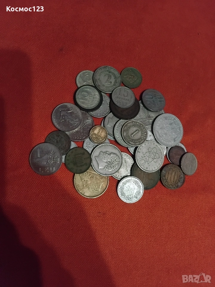 Лот монети 49 броя , снимка 1