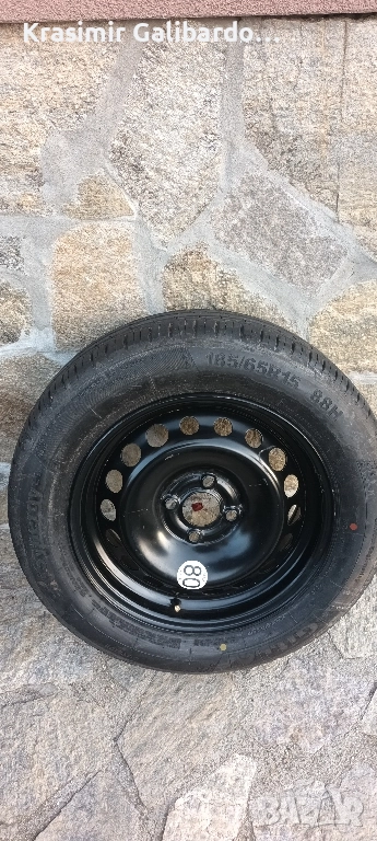Резервна гума /нова/за Дачия Сандеро 3 4х100, снимка 1