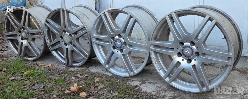 Лети Джанти 5×112 18 ски AMG Оригинални на Мерцедес - Made in Germany, снимка 1