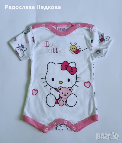 Летен гащеризон Кити - 56,62 см, снимка 1