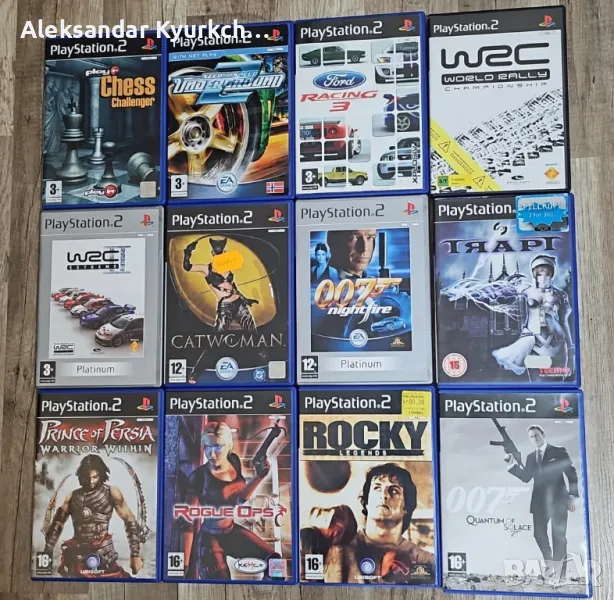 23 PS2 games като нови , снимка 1
