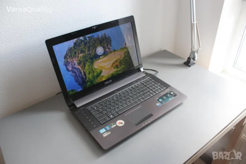 17.3" Геймърски лаптоп ASUS N73S, i7-2630QM, 8GB RAM, 128GB SSD + 500GB HDD, NVIDIA GeForce GT630M, снимка 1