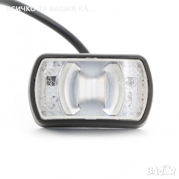 ЛЕД габарит с рефлектор с 4 SMD диода, 12/24V, снимка 1