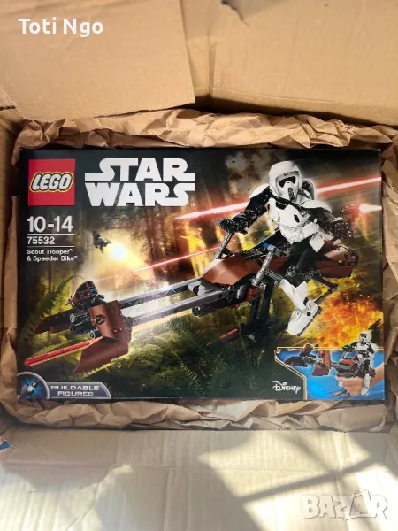 Lego Star Wars Scout Trooper and Speeder Bike 75532, снимка 1