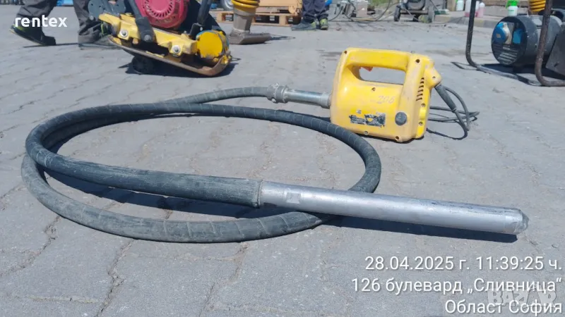 Вибратор за бетон 4 м / Ф32 Cimex VP3840 2018, снимка 1