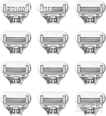 Нов комплект 12 Остриета Flamingo за гладко Бръснене жени самобръсначка, снимка 1