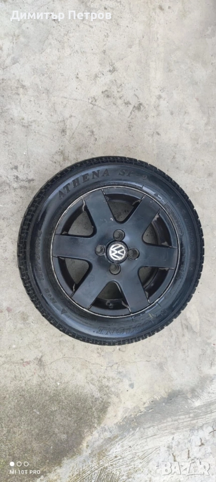 Гуми с джанти 14 цола зимни, снимка 1