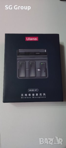Пофесионални безжични Vlog микрофони. ULANZI, снимка 1