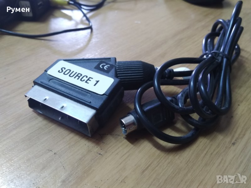 кабел S VIDEO - 6 пина към SCARD, снимка 1