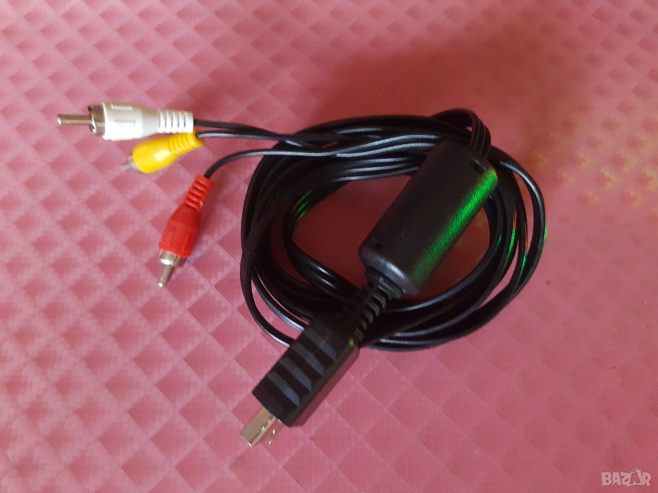 Чисто нов кабел A/V за Playstation 2, снимка 1