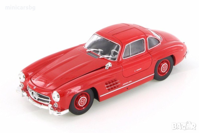 1:24 Метални колички: Mercedes-Benz 300 SL (Мерцедес-Бенц 300 СЛ), снимка 1